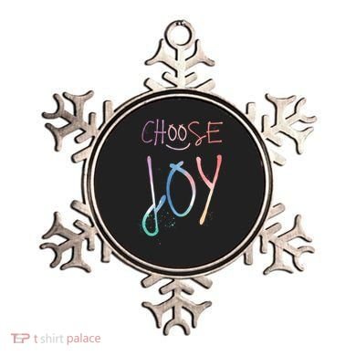 Choose Joy Gift Happy Motivational Gift Ornament