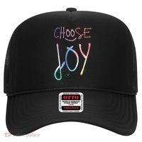 Choose Joy Gift Happy Motivational Gift Hat thumb 0