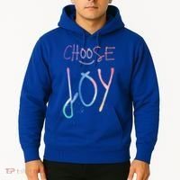 Choose Joy Gift Happy Motivational Gift Hoodie thumb 2