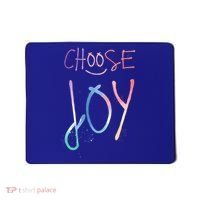 Choose Joy Gift Happy Motivational Gift Mousepad thumb 0