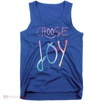 Choose Joy Gift Happy Motivational Gift Tank Top