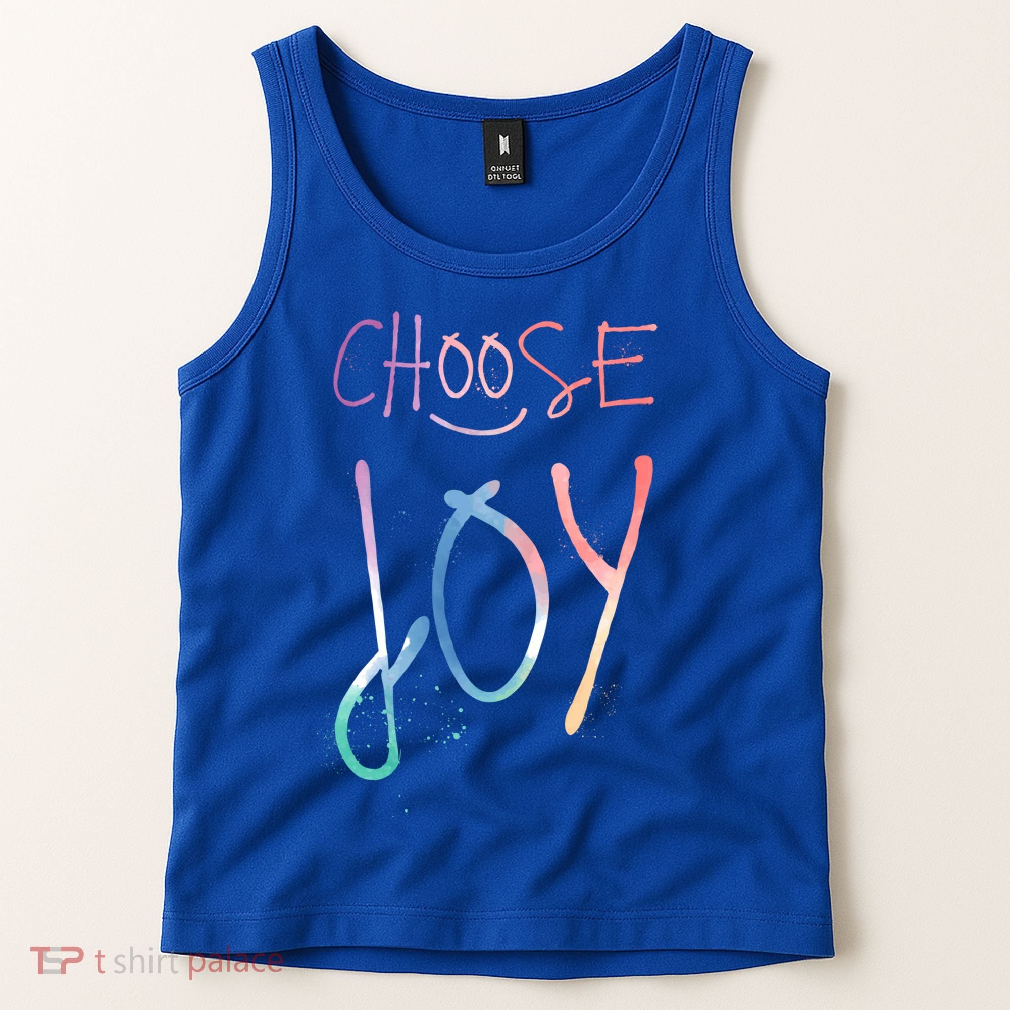 Choose Joy Gift Happy Motivational Gift Tank Top