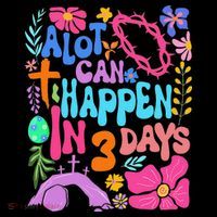 Christian Jesus God Boho Floral A Lot Can Happen In 3 Days Coffee Mug thumb 5
