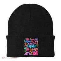Christian Jesus God Boho Floral A Lot Can Happen In 3 Days Beanie thumb 0