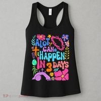 Christian Jesus God Boho Floral A Lot Can Happen In 3 Days Women's Tank Top thumb 3