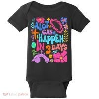 Christian Jesus God Boho Floral A Lot Can Happen In 3 Days Baby Bodysuit thumb 0