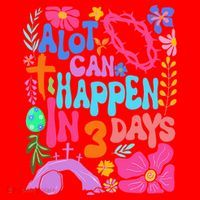 Christian Jesus God Boho Floral A Lot Can Happen In 3 Days Santa Hat thumb 1