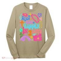 Christian Jesus God Boho Floral A Lot Can Happen In 3 Days Long Sleeve Shirt thumb 0