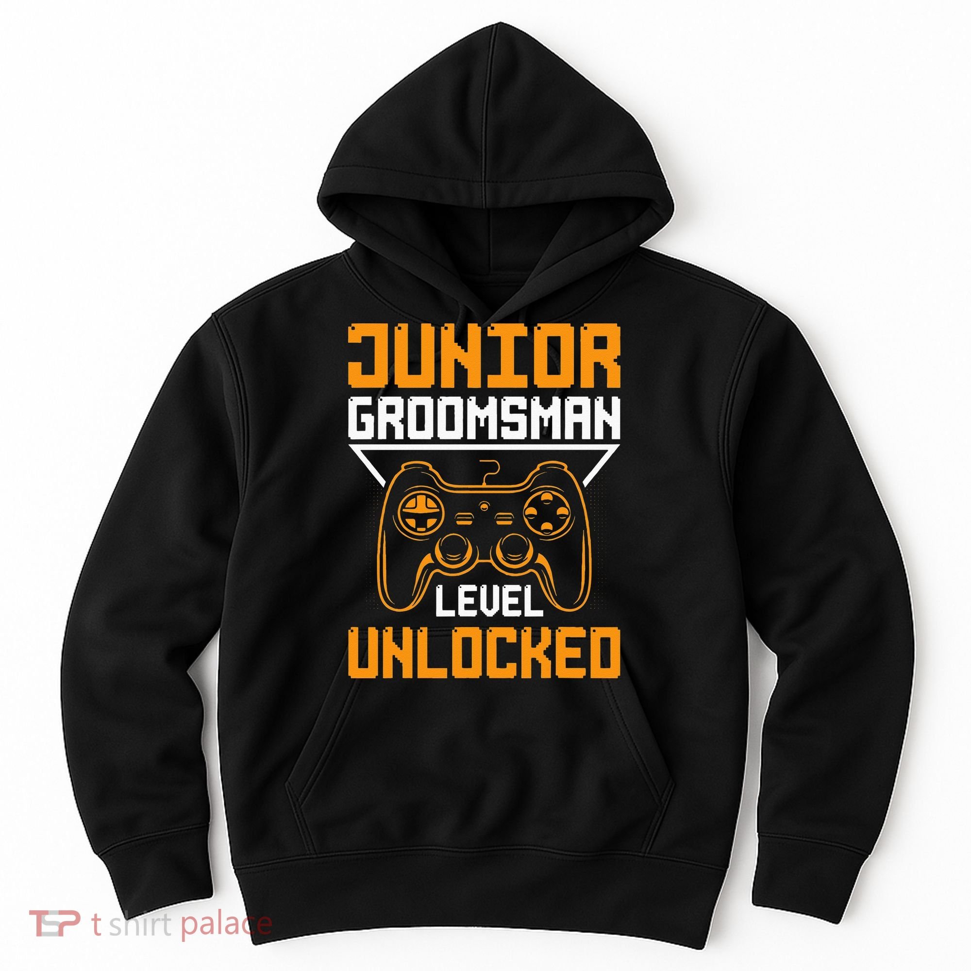 Cute Junior Groomsman Gaming Wedding Party Jr Gift Hoodie