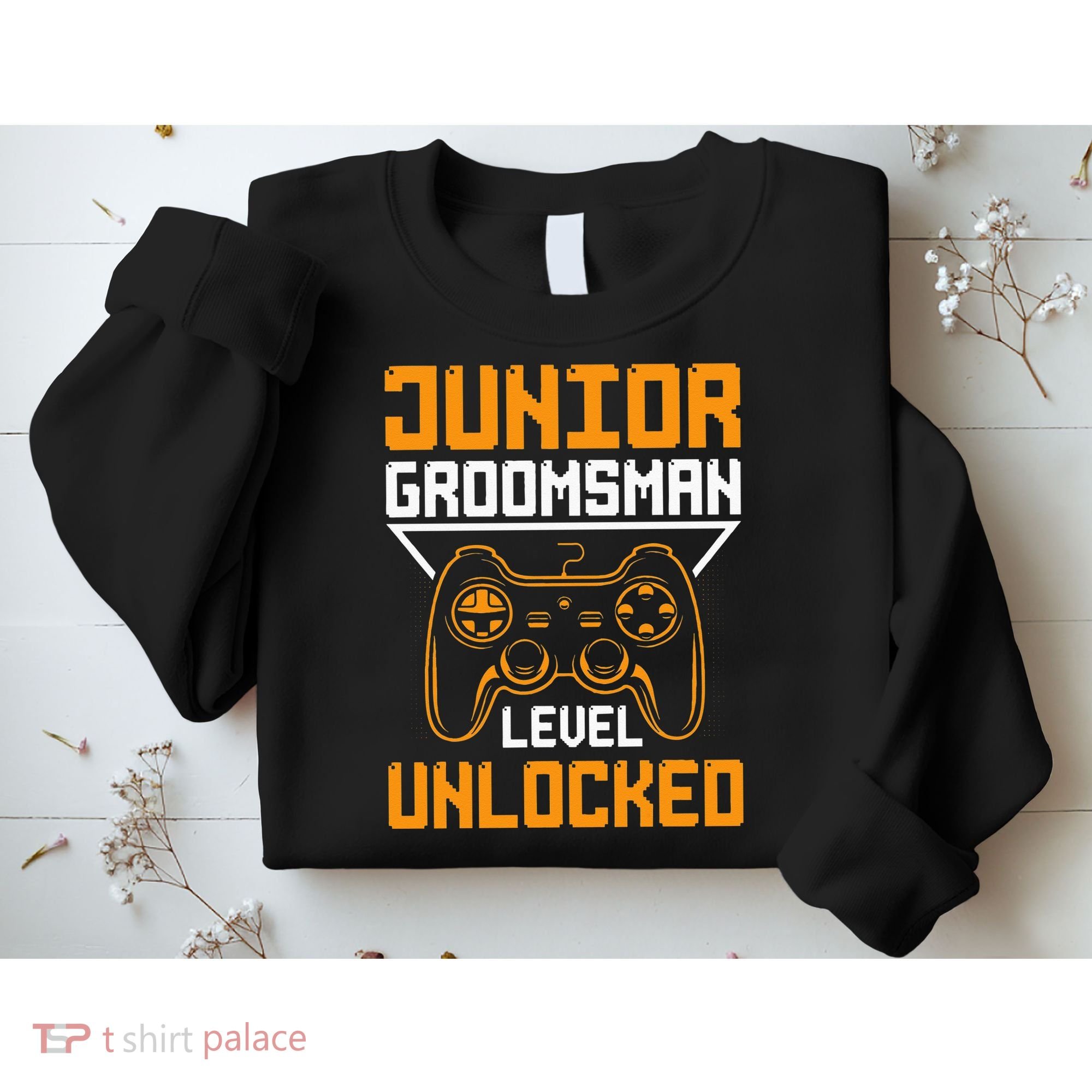 Cute Junior Groomsman Gaming Wedding Party Jr Gift Sweatshirt