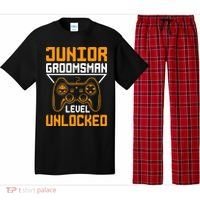 Cute Junior Groomsman Gaming Wedding Party Jr Gift Pajama Set thumb 0