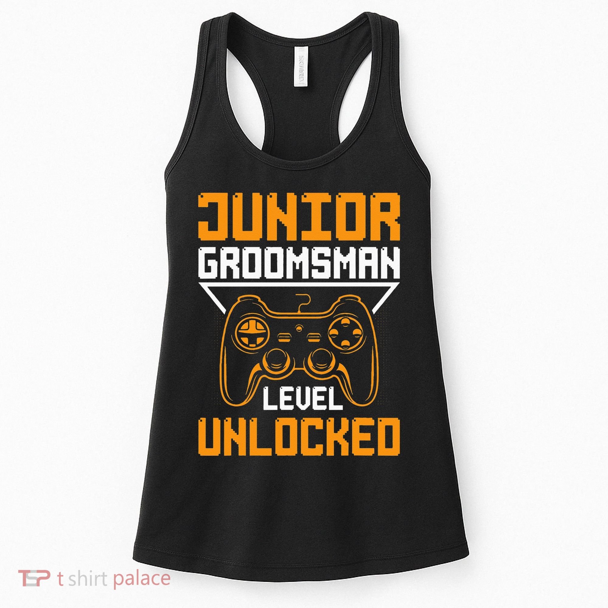 Cute Junior Groomsman Gaming Wedding Party Jr Gift Women's Tank Top