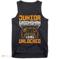 Cute Junior Groomsman Gaming Wedding Party Jr Gift Tank Top thumb 0