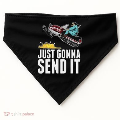 Cool Just Gonna Send It USA-Made Doggie Bandana