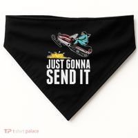 Cool Just Gonna Send It USA-Made Doggie Bandana thumb 0