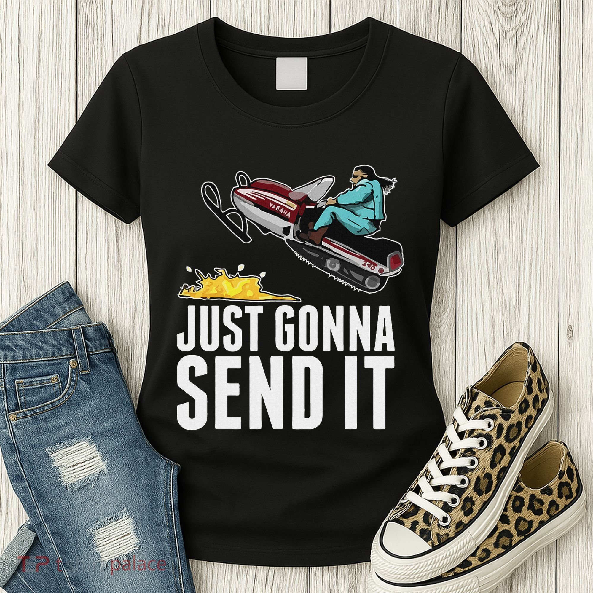 Cool Just Gonna Send It Women's T-Shirt