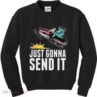 Cool Just Gonna Send It Kids Sweatshirt thumb 0