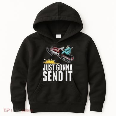 Cool Just Gonna Send It Kids Hoodie