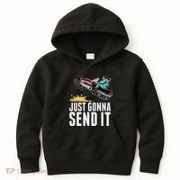 Cool Just Gonna Send It Kids Hoodie thumb 0