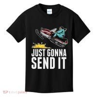 Cool Just Gonna Send It Kids T-Shirt thumb 0