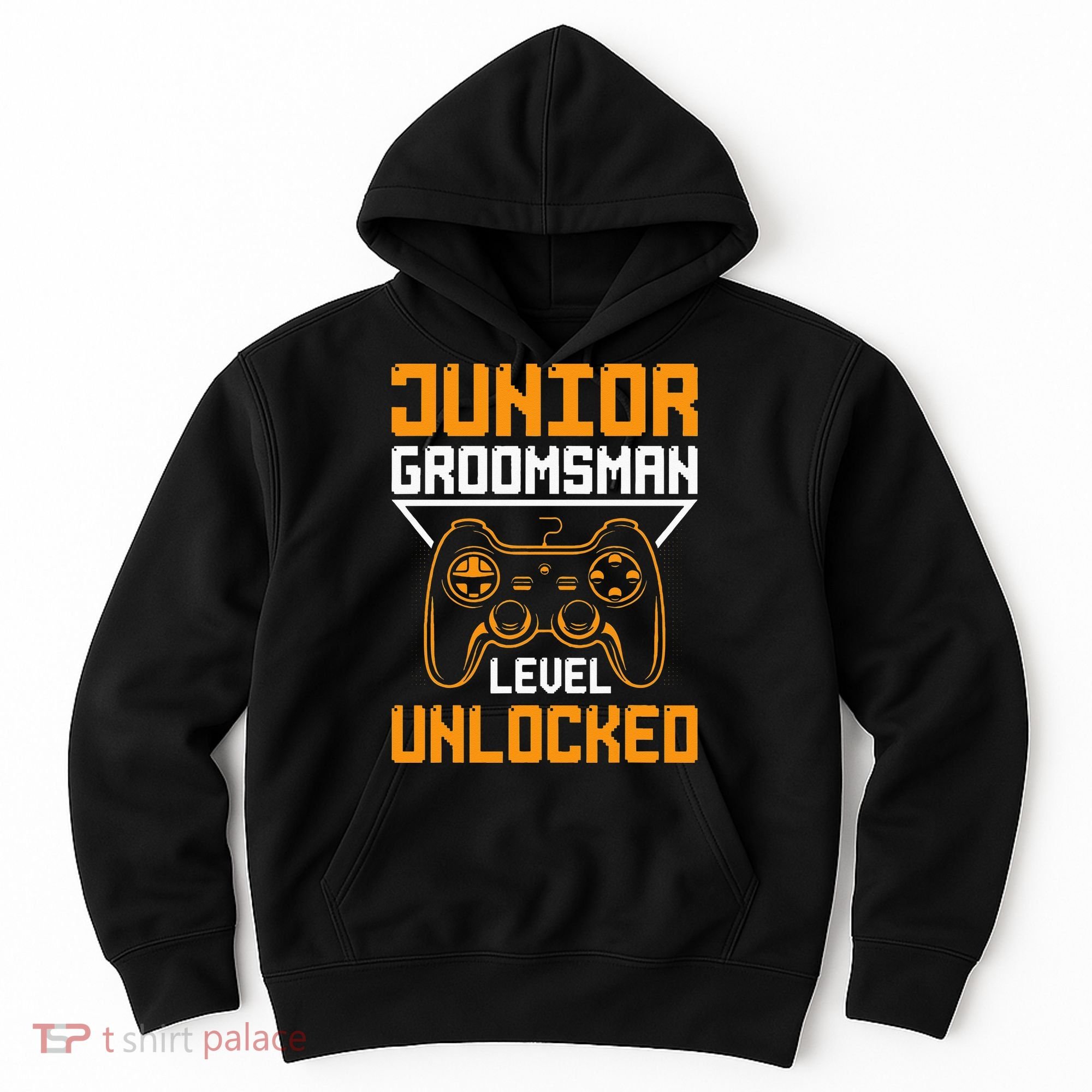 Cute Junior Groomsman Gaming Wedding Party Jr Gift Hoodie
