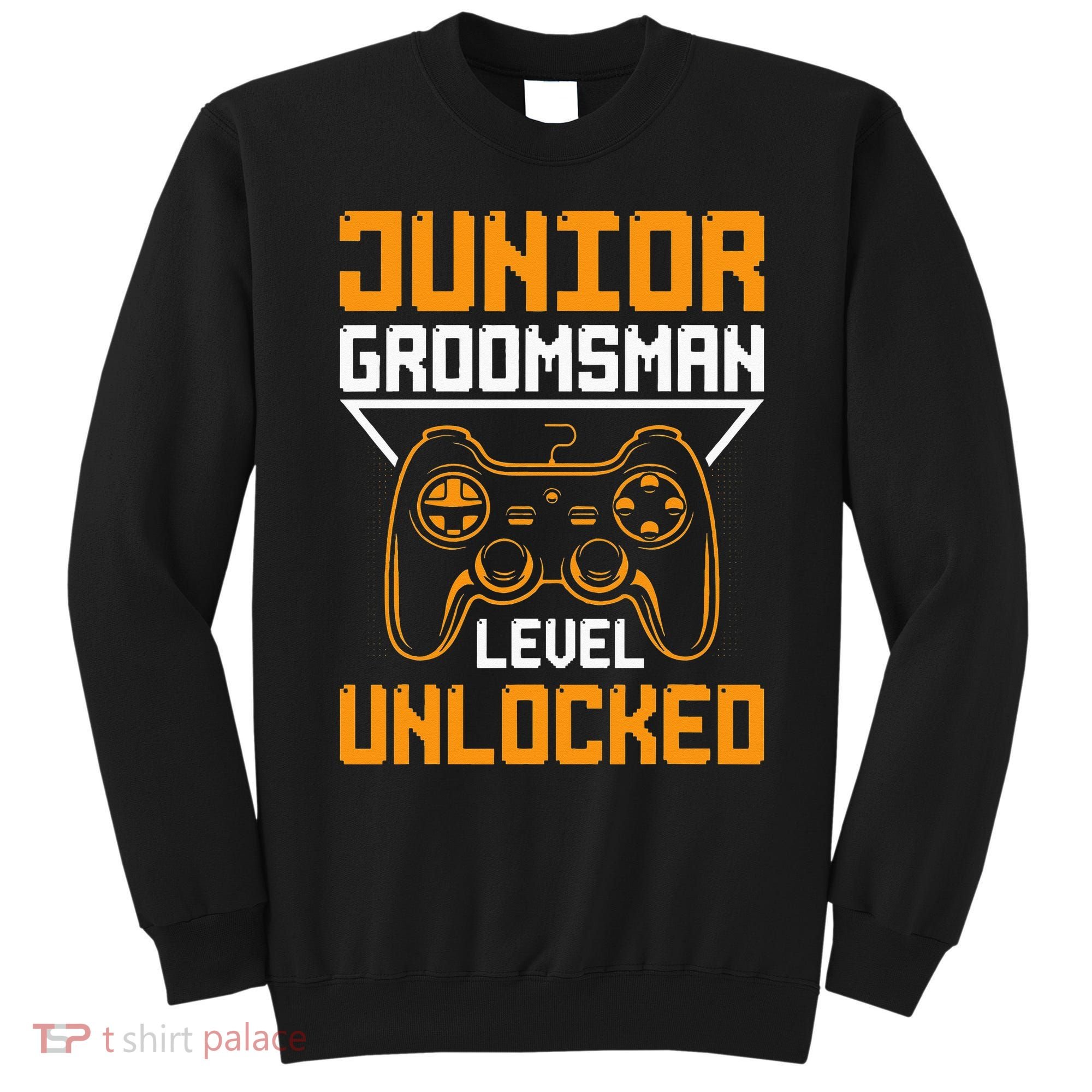 Cute Junior Groomsman Gaming Wedding Party Jr Gift Sweatshirt