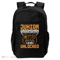 Cute Junior Groomsman Gaming Wedding Party Jr Gift Backpack thumb 0
