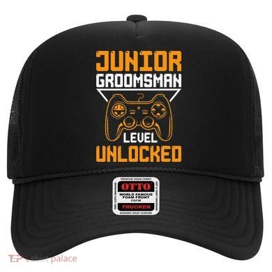 Cute Junior Groomsman Gaming Wedding Party Jr Gift Hat