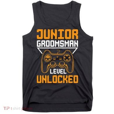 Cute Junior Groomsman Gaming Wedding Party Jr Gift Tank Top
