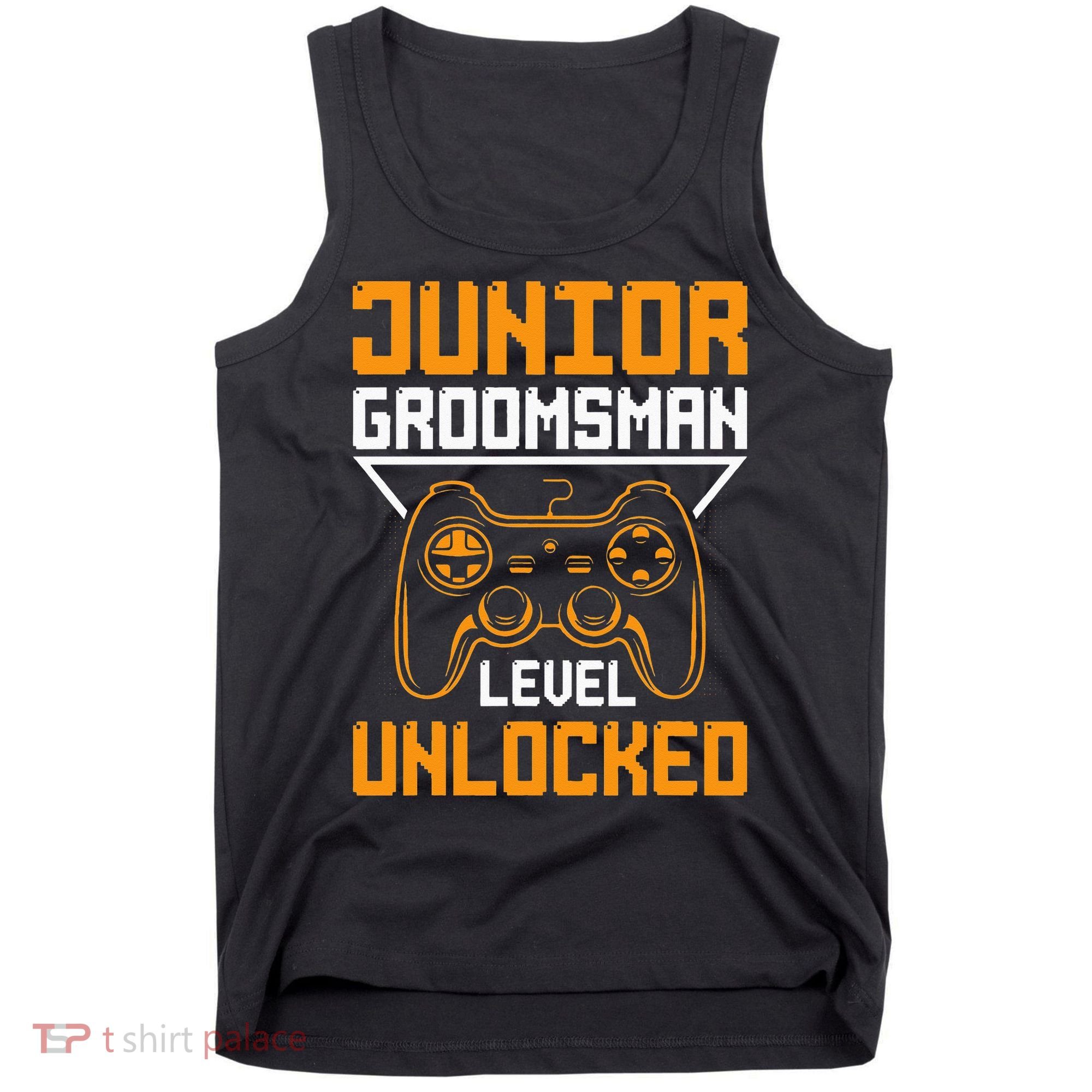 Cute Junior Groomsman Gaming Wedding Party Jr Gift Tank Top