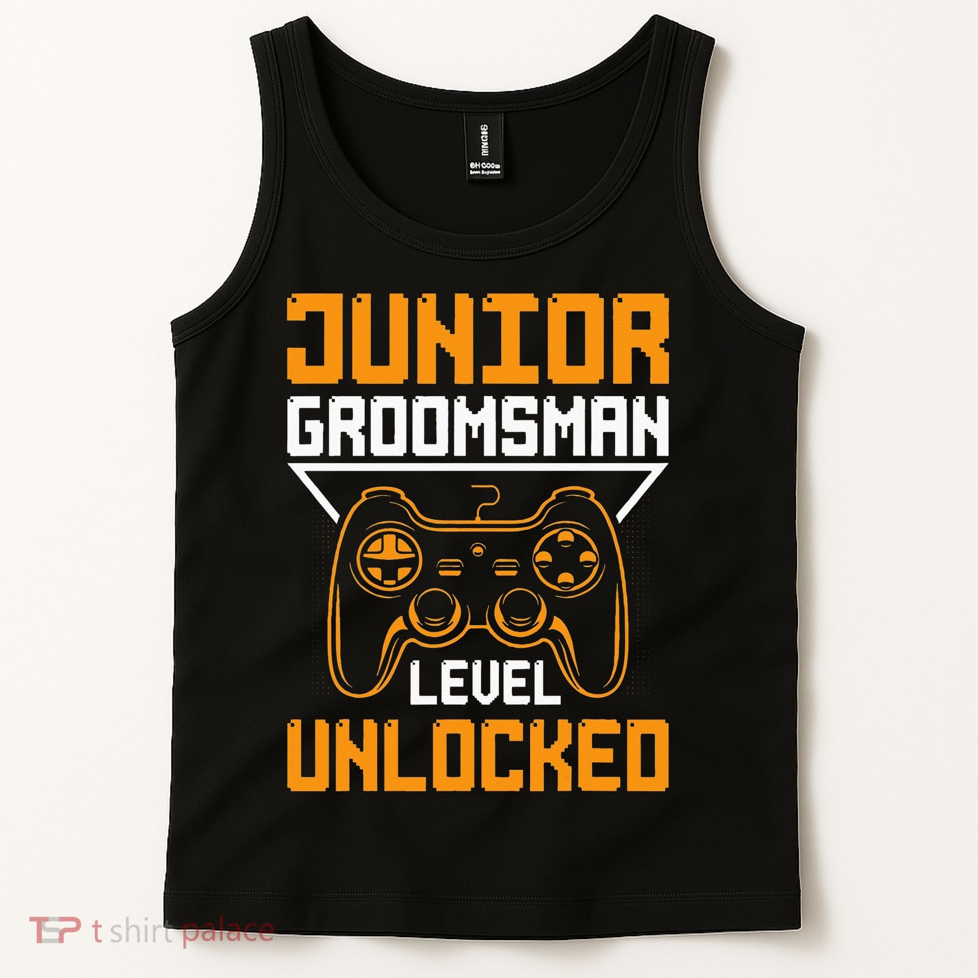 Cute Junior Groomsman Gaming Wedding Party Jr Gift Tank Top