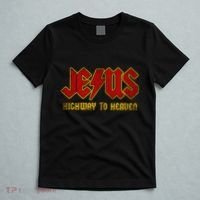 Christ Jesus Highway To Heaven Superhero Jesus Christian T-Shirt thumb 5