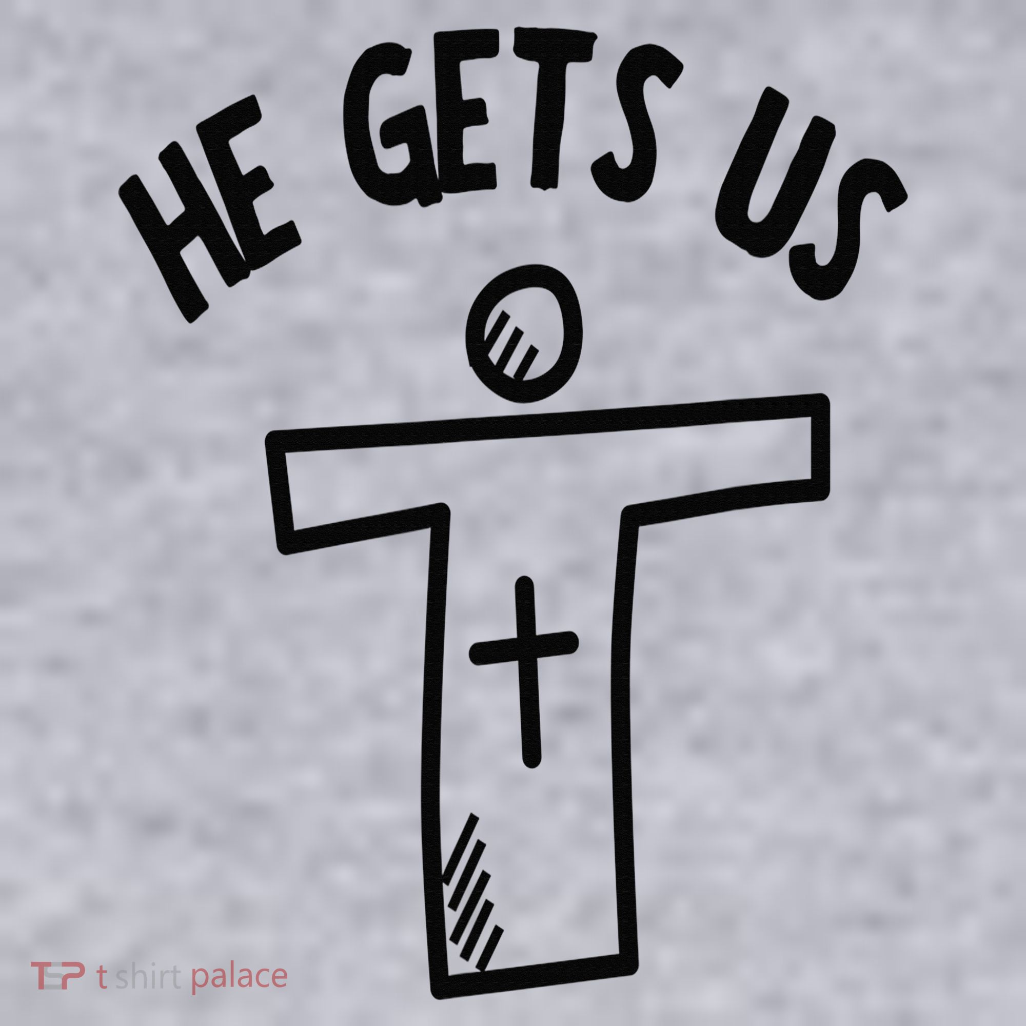 Christian JESUS HE GETS US Women's Sweatshirt