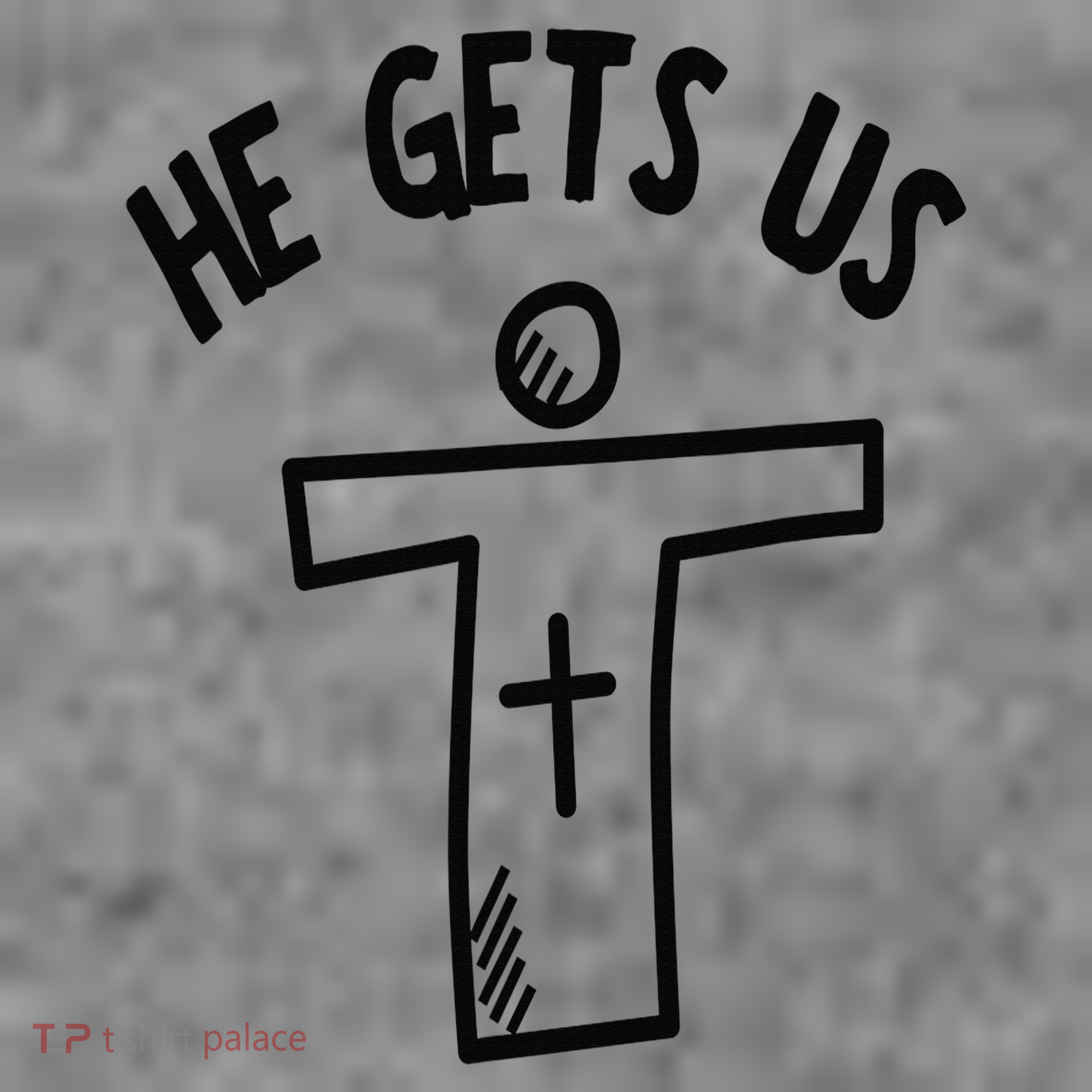 Christian JESUS HE GETS US Toddler Hoodie