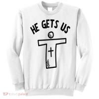 Christian JESUS HE GETS US Sweatshirt thumb 0