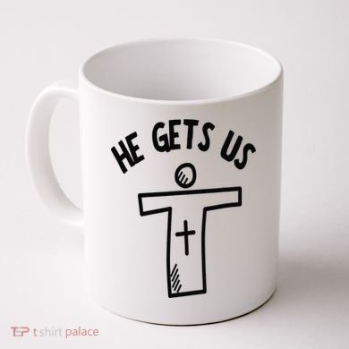 Christian JESUS HE GETS US Coffee Mug