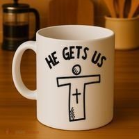 Christian JESUS HE GETS US Coffee Mug thumb 4