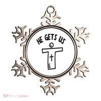 Christian JESUS HE GETS US Ornament thumb 0