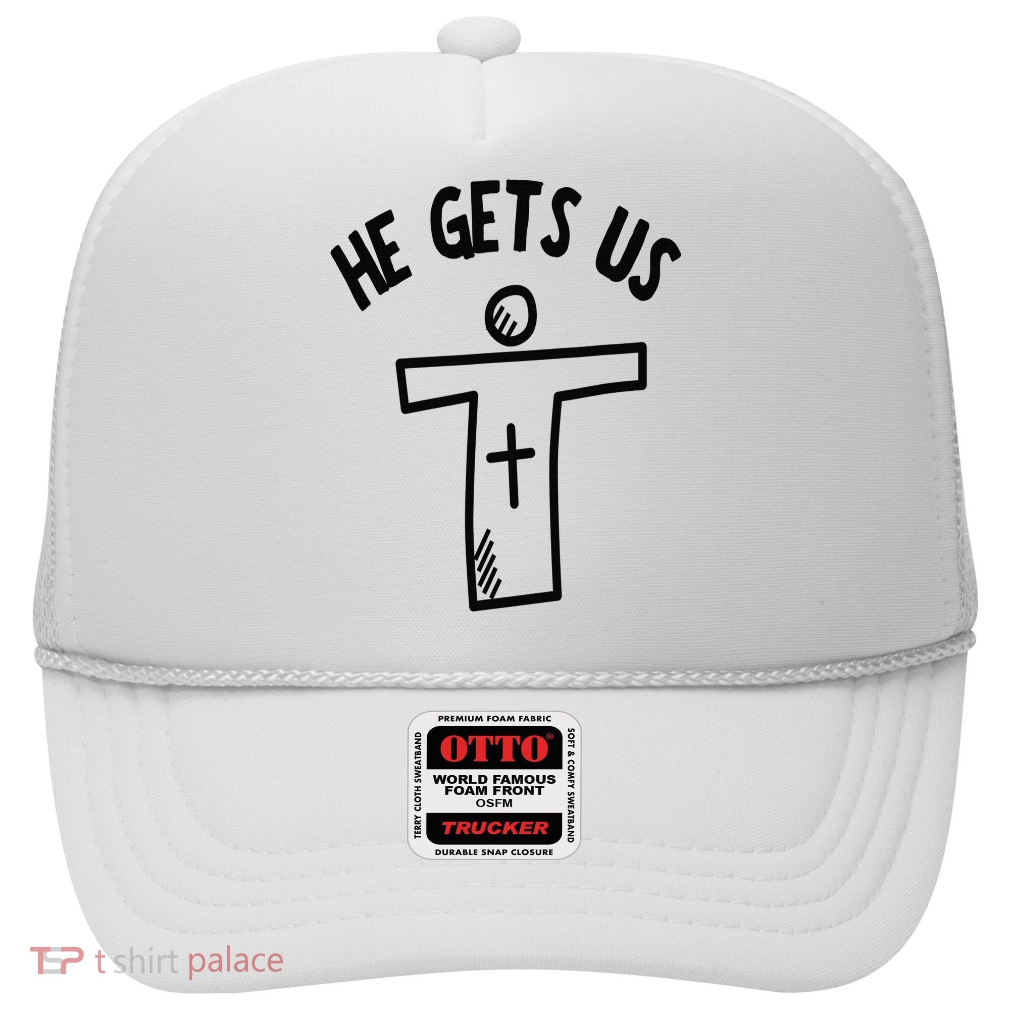 Christian JESUS HE GETS US Hat