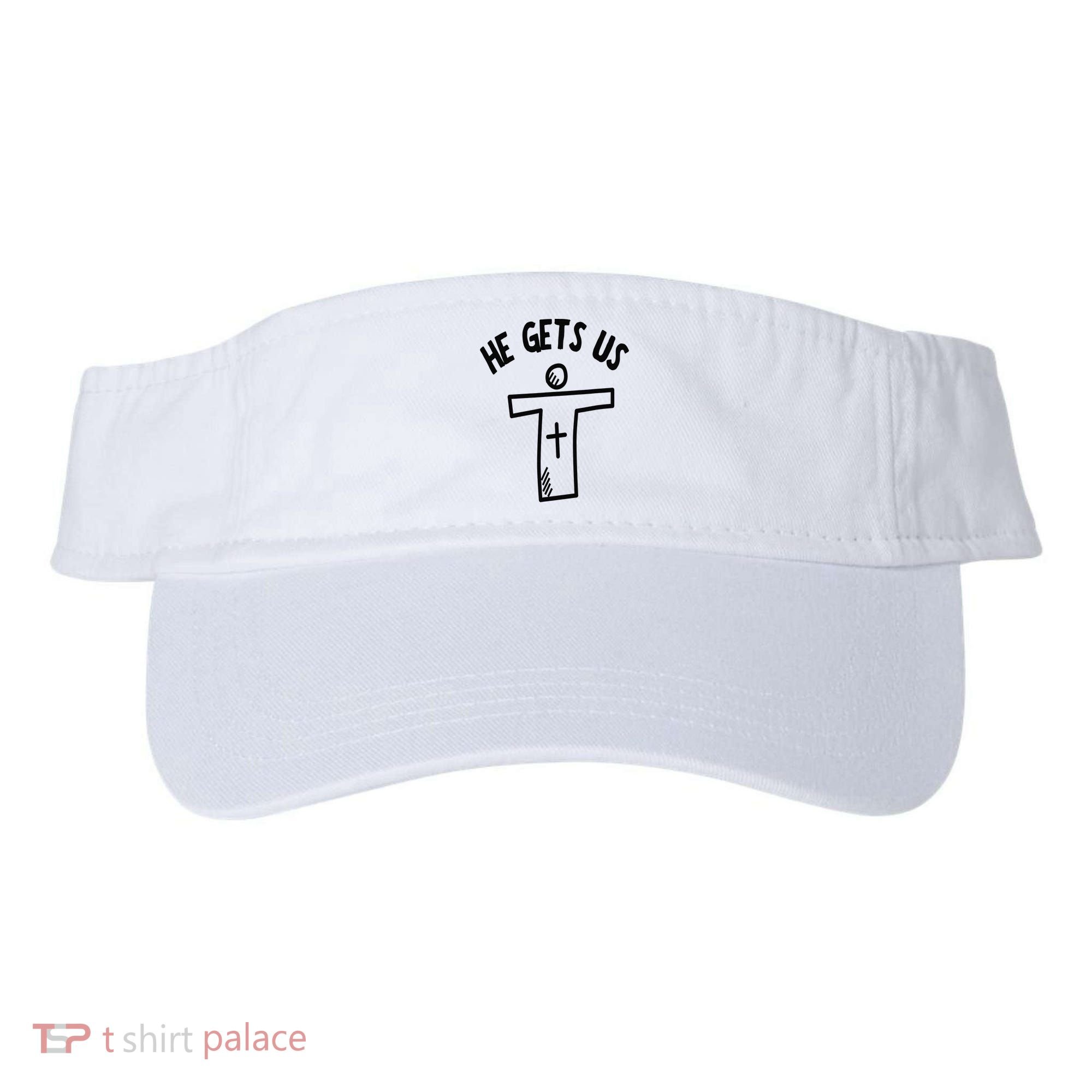 Christian JESUS HE GETS US Visor
