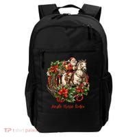 Christmas Jingle Horse Rodeo Winter Funny S Gift Backpack thumb 0