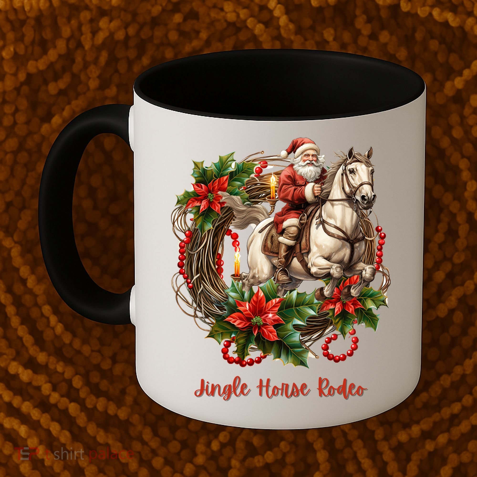 Christmas Jingle Horse Rodeo Winter Funny S Gift Coffee Mug