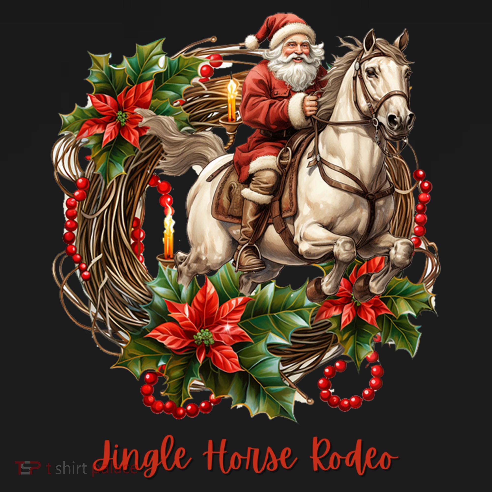 Christmas Jingle Horse Rodeo Winter Funny S Gift Ornament