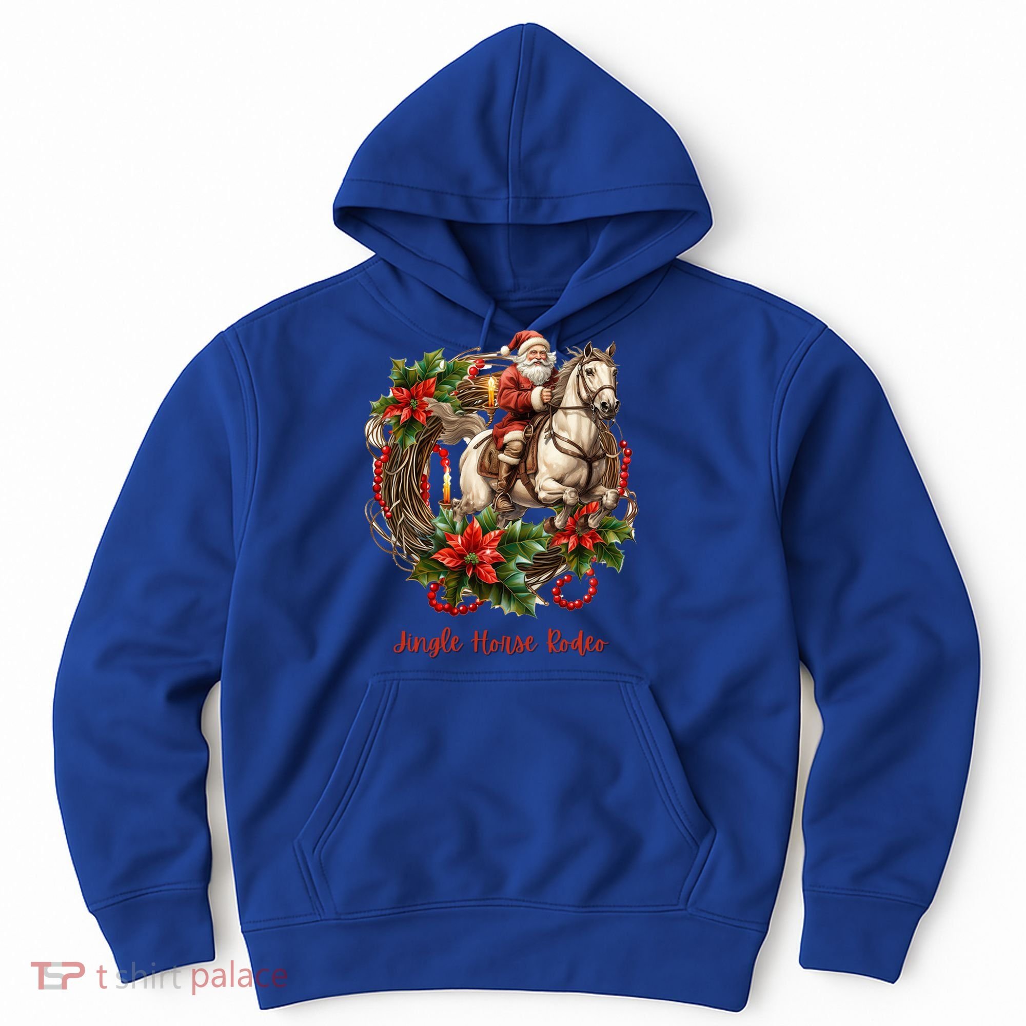 Christmas Jingle Horse Rodeo Winter Funny S Gift Hoodie