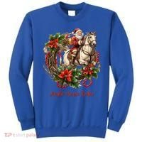 Christmas Jingle Horse Rodeo Winter Funny S Gift Sweatshirt thumb 0