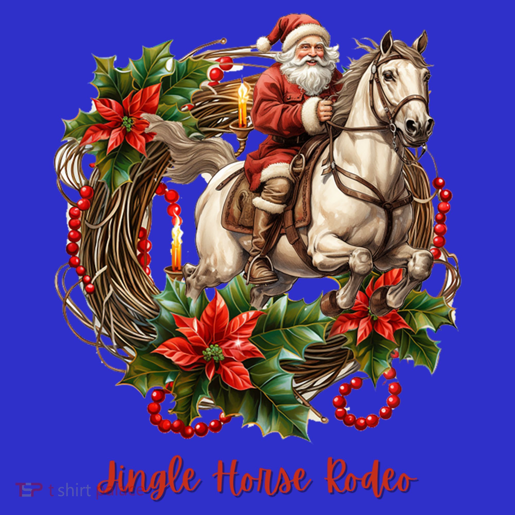Christmas Jingle Horse Rodeo Winter Funny S Gift Women's Tank Top