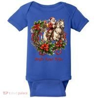 Christmas Jingle Horse Rodeo Winter Funny S Gift Baby Bodysuit thumb 0