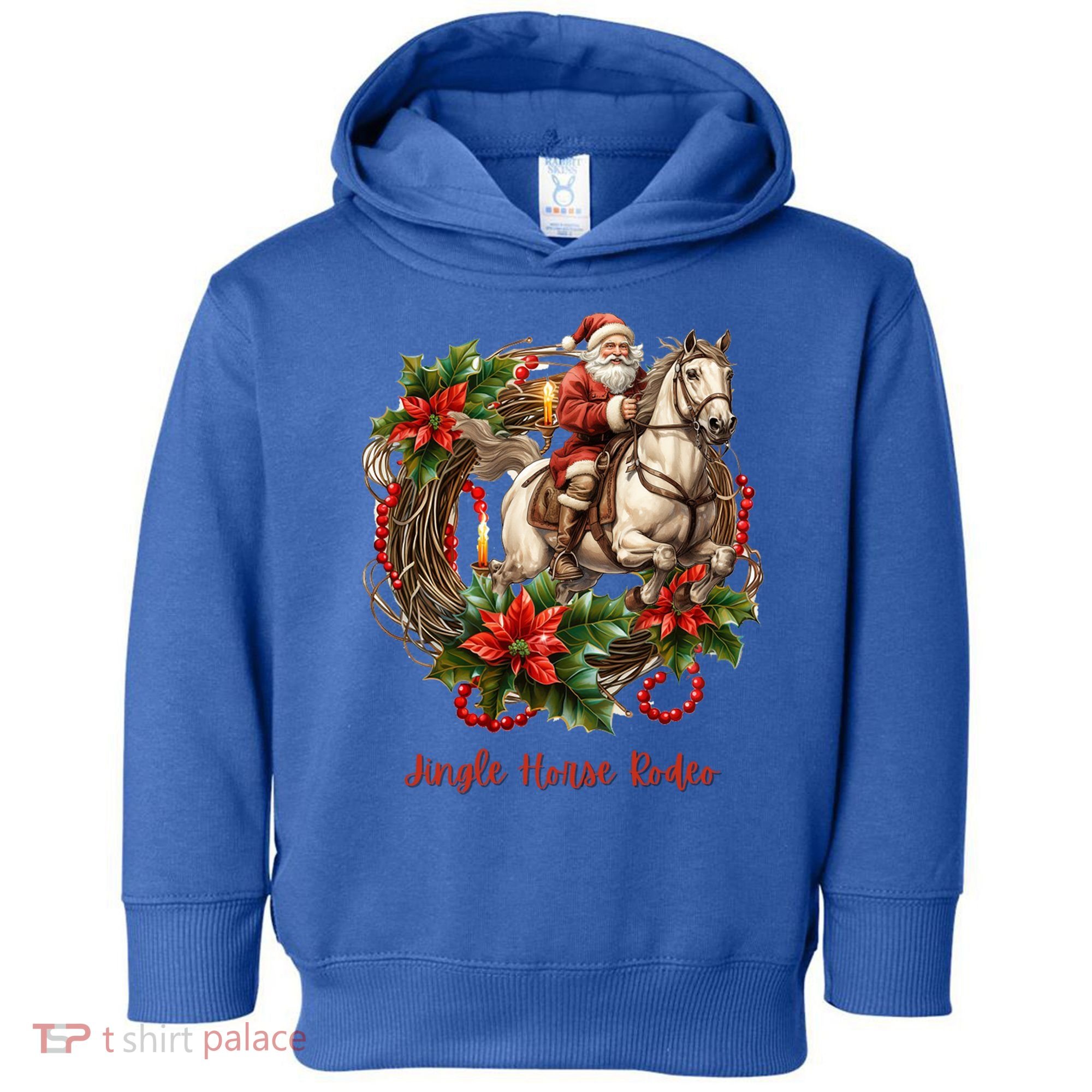 Christmas Jingle Horse Rodeo Winter Funny S Gift Toddler Hoodie