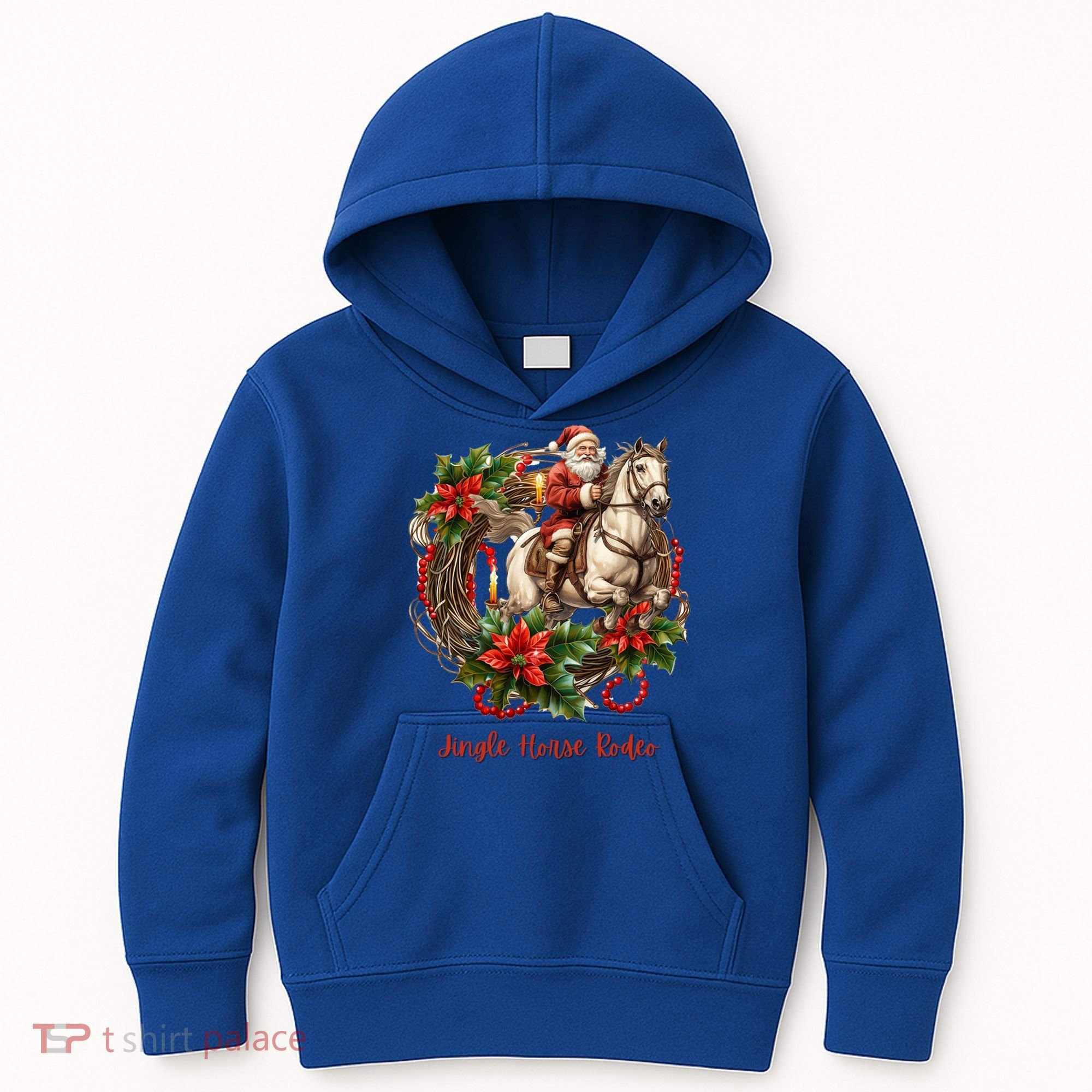 Christmas Jingle Horse Rodeo Winter Funny S Gift Kids Hoodie