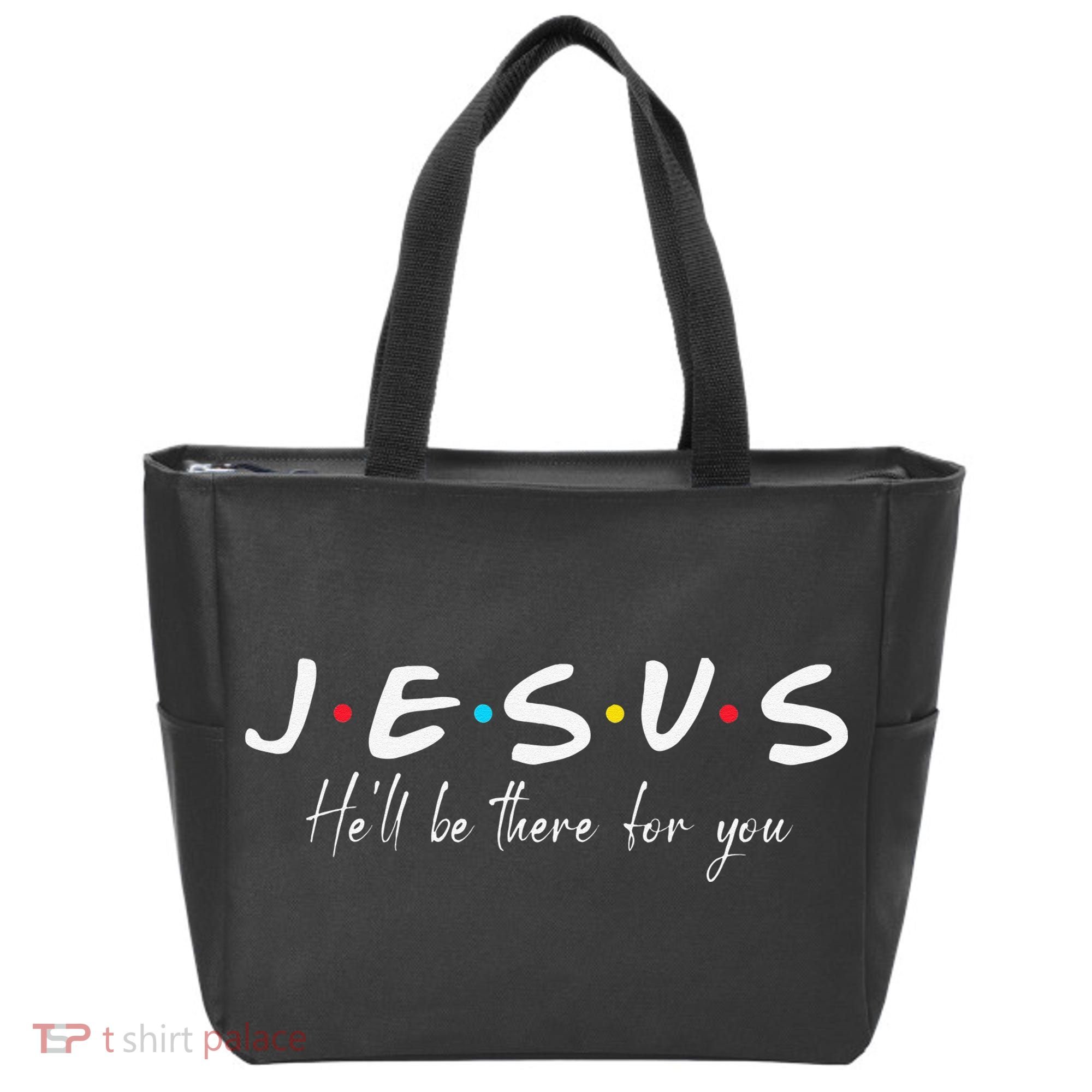 Christian Jesus He'll be there for You Love like Jesus Tote Bag